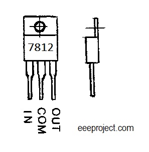 7812 voltage regulator ic