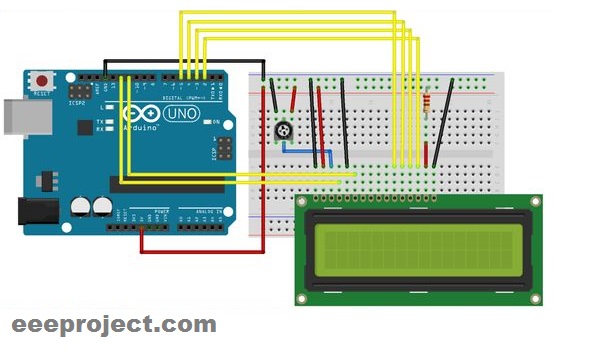 wireless display with arduino and bluetooth