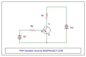 PNP transistor circuit