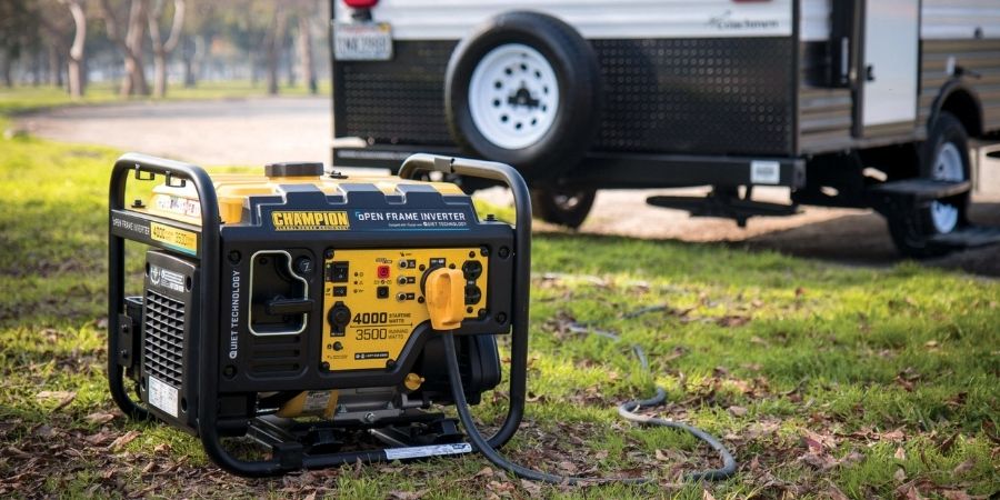 RV Ready portable generator means that it has an Included Standard 50-Amp RV Outlet that makes this generator RV ready