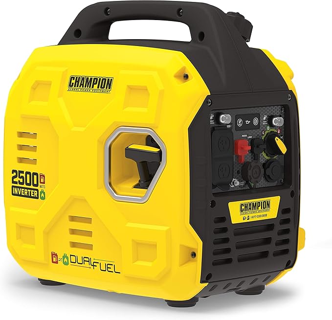 Champion 200961 2500-Watt – Compact & Lightweight Generator