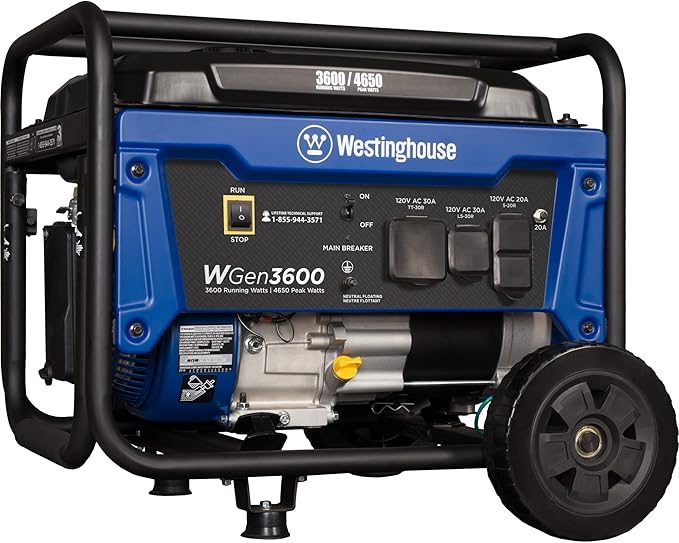 Westinghouse WGen3600 - Versatile and Efficient